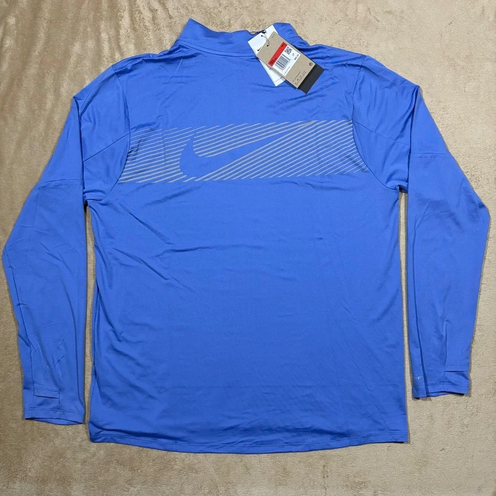 Nike Dri-FIT Element Flash 1/2-Zip Running Top FB8556-450 LARGE‎ NWT